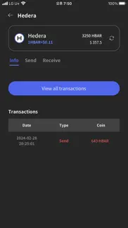 wallypto - blockchain wallet iphone images 3