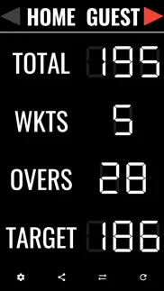 simple cricket scoreboard iphone images 2