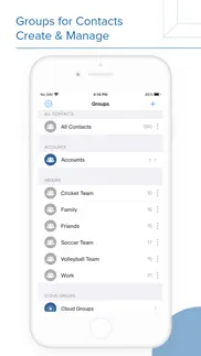 contacts groups - email & text iphone images 3