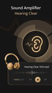 hearing amplifier- clear sound iPhone Captures Décran 1
