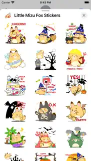 little mizu fox stickers iphone images 4