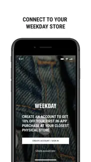 weekday store iphone capturas de pantalla 1
