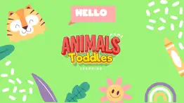 animals name learning toddles iphone images 1
