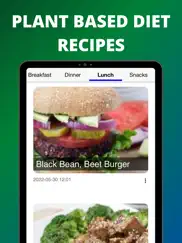plant based diet recipes app ipad images 2