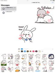 happy bunny stickers ipad images 2
