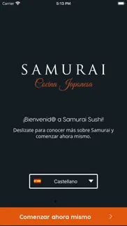 samurai sushi iphone capturas de pantalla 1