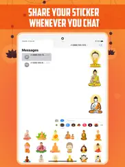 buddha meditation stickers ipad images 3