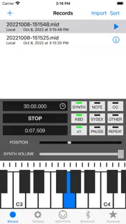 midi recorder with e.piano iphone images 2