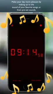 digital alarm clock simple iphone images 3