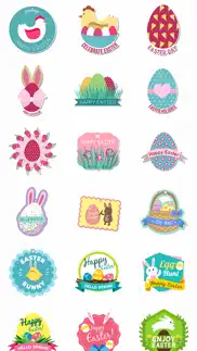 easter holiday wish stickers iPhone Captures Décran 1