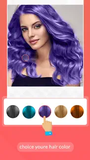 hair color changer - color dye iphone images 3