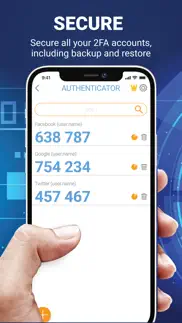 authenticator - secure 2fa iphone images 1
