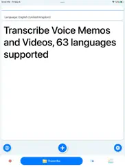 live transcribe dictation text ipad images 3