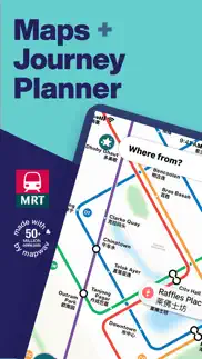 singapore metro map & planner айфон картинки 1