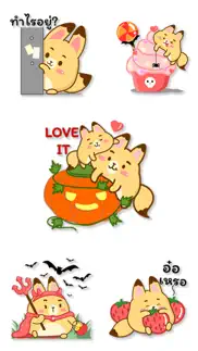 little mizu fox stickers iphone images 1
