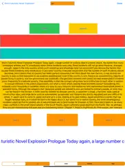 futuristic novel explosion 1-4 ipad resimleri 3