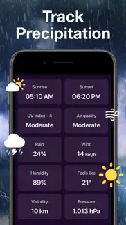 weather air - live forecast iphone images 2