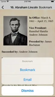 u.s.a. presidents pocket ref. iphone capturas de pantalla 3