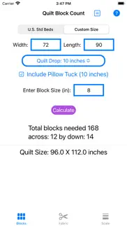 quilt block calculator iphone images 4