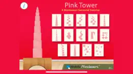 pink tower - montessori math iphone images 1