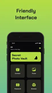 secret photo vault - safe lock iPhone Captures Décran 1