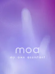 moa - my own assistant iPad Captures Décran 1