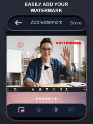 add watermark to video & photo ipad images 2