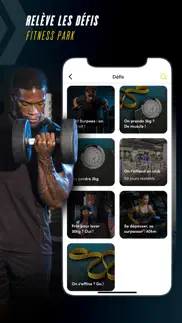 fitness park app dom-tom iPhone Captures Décran 3