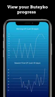 buteyko breathing daily log iphone capturas de pantalla 1