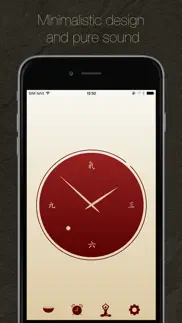 i-qi clock & meditation timer iphone images 1