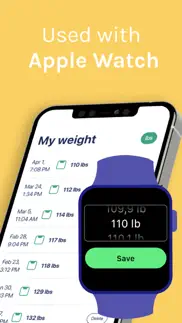 weight tracker, bmi calculator iPhone Captures Décran 4