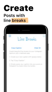 line breaks for instagram iphone images 2