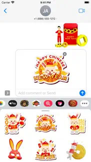 chinese new year - wasticker iphone images 2