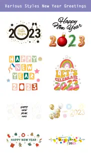 2023 - happy new year stickers iphone images 4