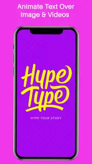 hype-type: moving text photo-s iphone images 1