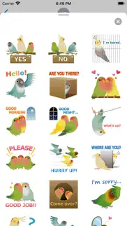 adorable birds emoij stickers iphone images 2