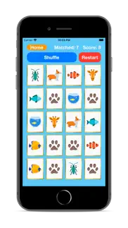 animal matching iphone capturas de pantalla 3