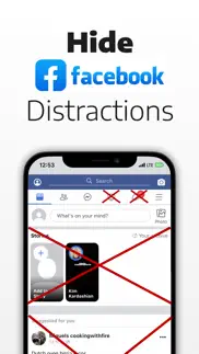distraction free for facebook iphone images 1