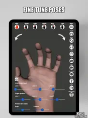 manus - hand reference for art iPad Captures Décran 3
