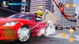 flying superhero crime city 3d iphone images 1