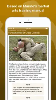 marine martial arts iphone resimleri 2