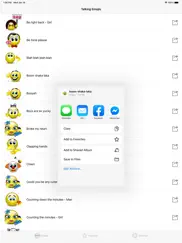 talking emojis for texting ipad resimleri 1
