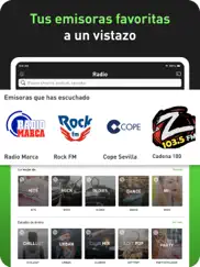 radio.es - radio y podcast ipad capturas de pantalla 2