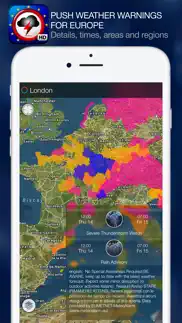 weather alert map europe iphone resimleri 1