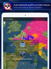 weather alert map europe ipad resimleri 1
