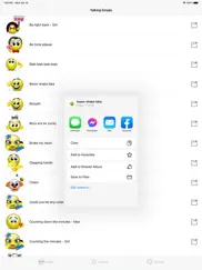 talking emoji & speaking emoticons icons pro iPad Captures Décran 1