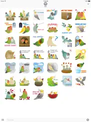 adorable birds emoij stickers ipad images 2