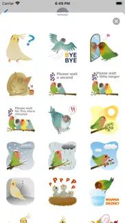 adorable birds emoij stickers iphone images 3