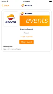 eventosrep iphone capturas de pantalla 2