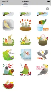 adorable birds emoij stickers iphone images 4